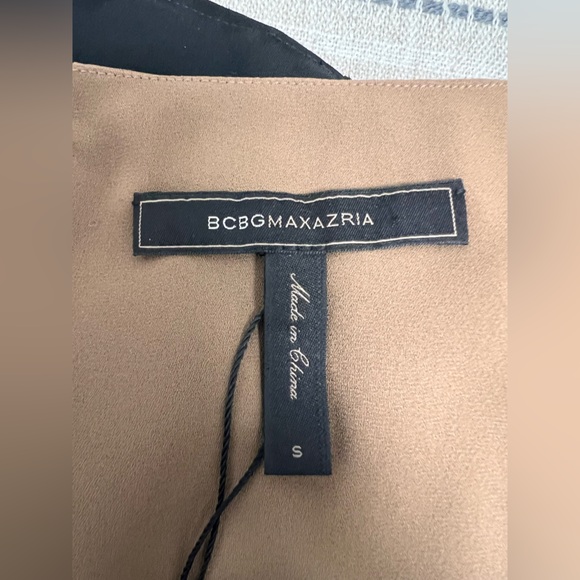 BCBG MAXAZRIA NWT Allison Color Block Sleeveless Tank Top Size S - Picture 4 of 7